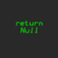 Return Null