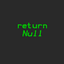 Return Null