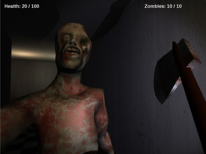 Alone in the Scary Darkness with Zombies