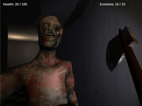 Alone in the Scary Darkness with Zombies
