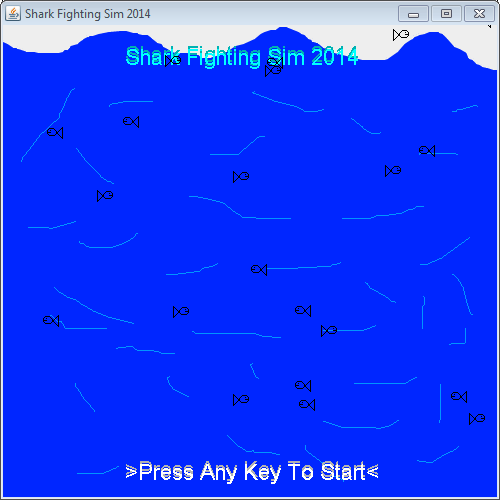 Shark Fighting Sim 2014