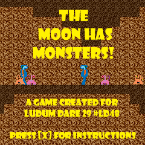 The Moon Has Monsters!