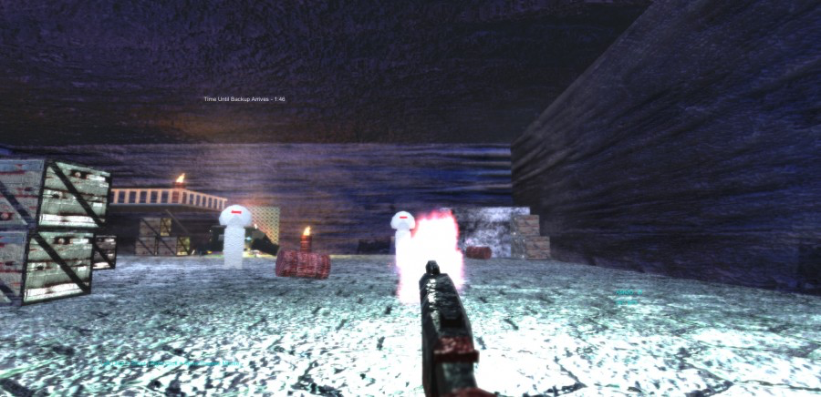Droid Shootout --- A Sci-Fi Mouse-Click-Only Survival Game