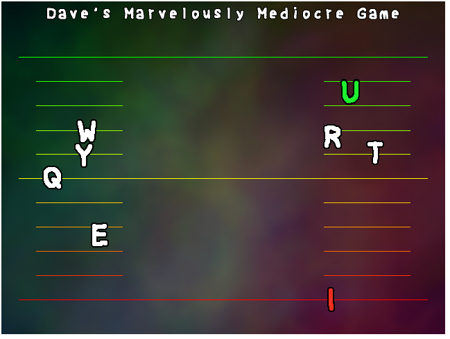 Dave's Marvelously Mediocre Game