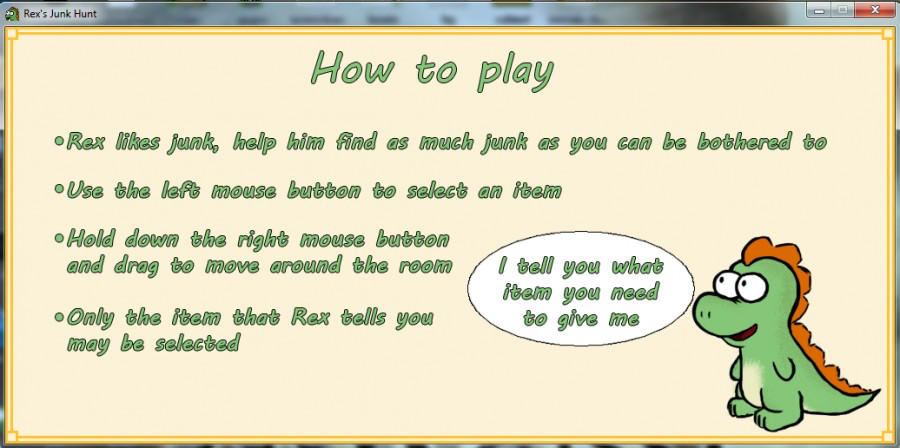 Rex's Junk Hunt