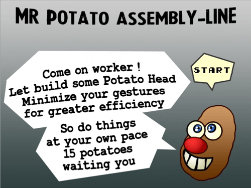 Mr Potato assembly-line