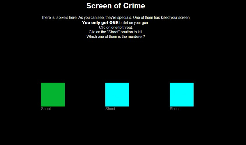 Screen of Crime