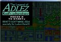 The legend of Adlez: Knil's adventure