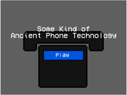 Some Kind of Ancient Phone Technology