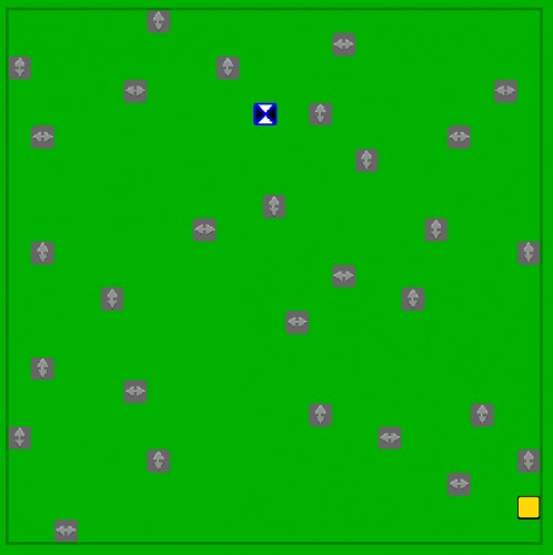 One Axis Maze
