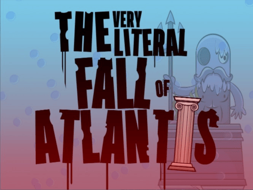 The Very Literal Fall Of Atlantis