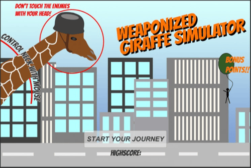 Weaponized Giraffe Simulator