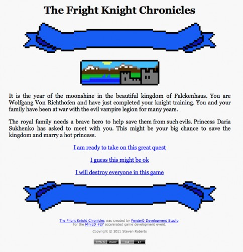The Fright Knight Chronicles