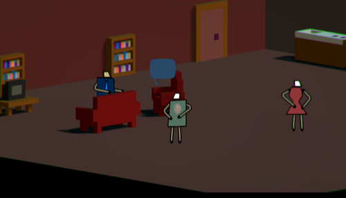 Trapped in one room