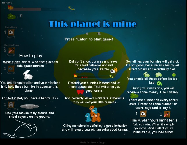 This Planet is Mine