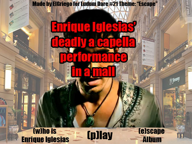 Enrique Iglesias' deadly a capella performance in a mall