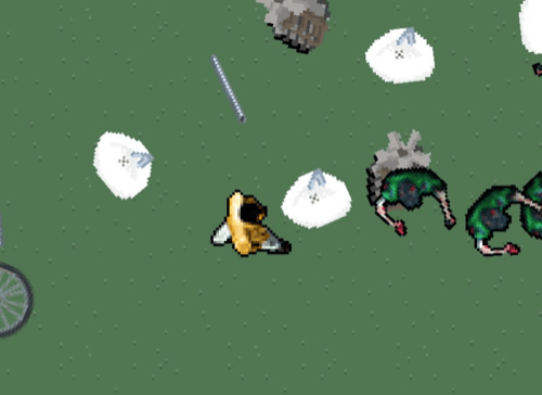 Scrapyard zombie attack
