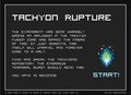 Tachyon Rupture