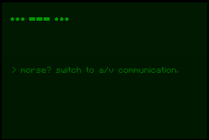 ...---... (sos)