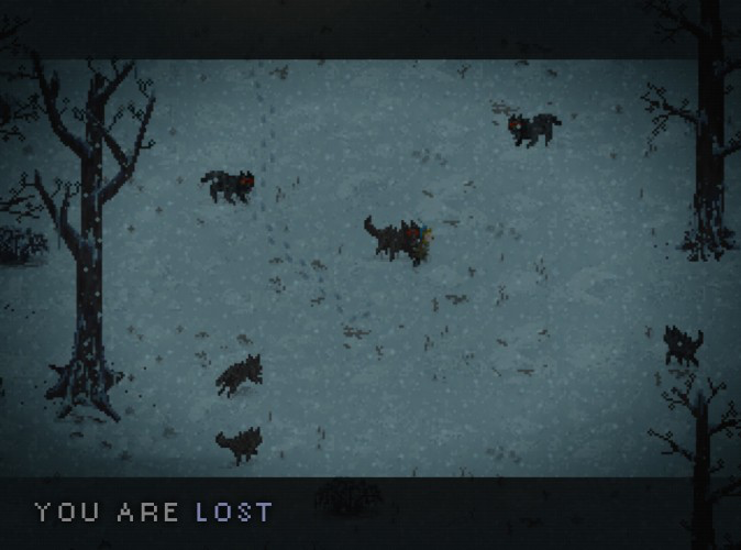 you are lost