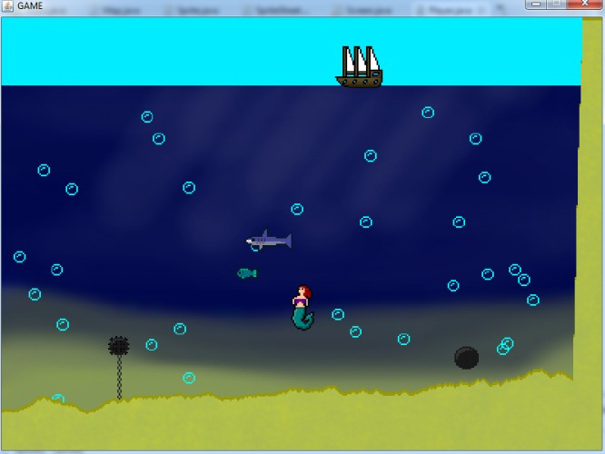 staying beneath the sea