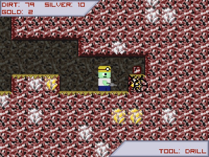 Alien Cyclope Miner on Mars