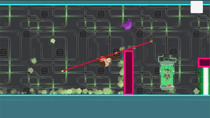 Space Pole And Monkey