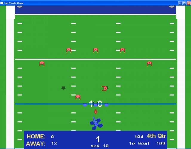 10 Yards Alone
