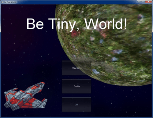 Be Tiny, World!