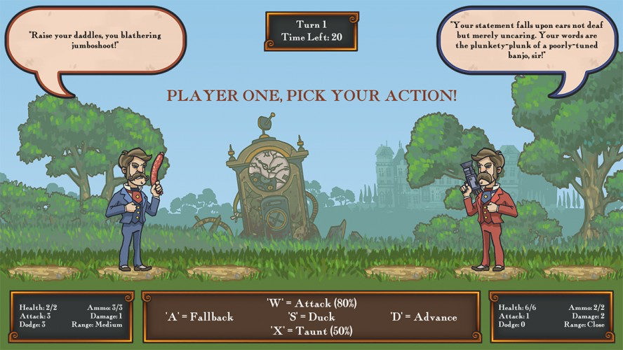 Dueling Time, Sir!