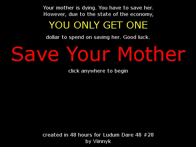 Save Your Mother!