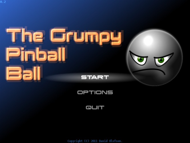 The Grumpy Pinball Ball