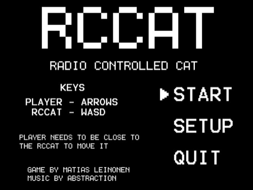 RCCAT - Radio Controlled Cat