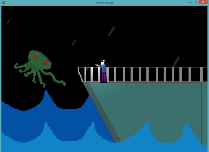 Sea invasion