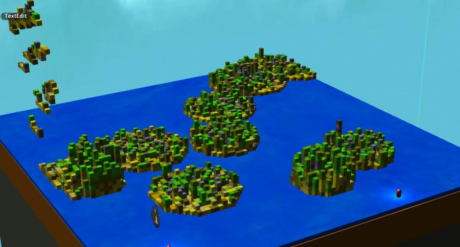 Procedural Island Happiness