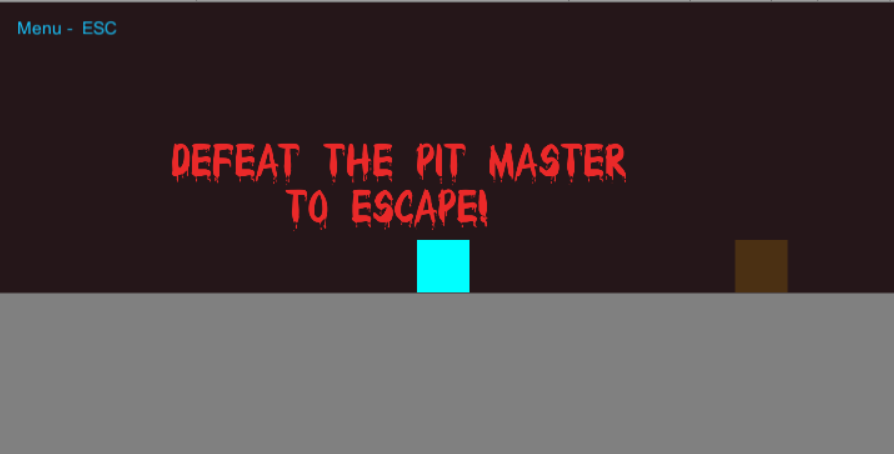 Escape from the pit!