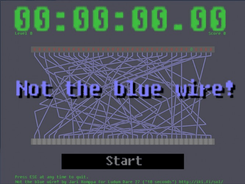 Not the blue wire!