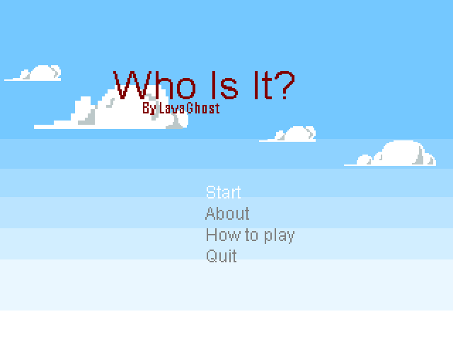 Who is it?