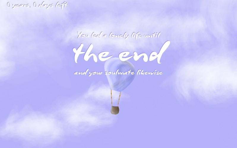 The One - A Tale of Bliss or Sorrow
