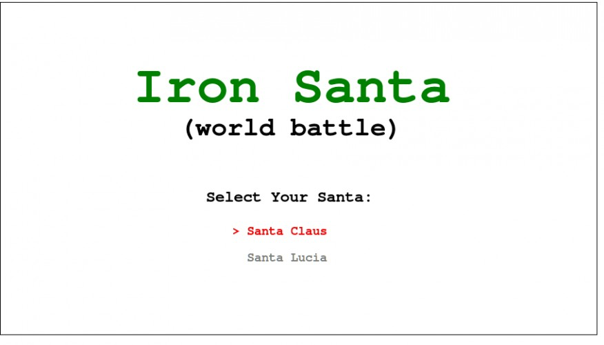 Iron Santa (world battle)