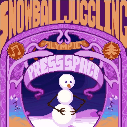Snowball juggling Olympio