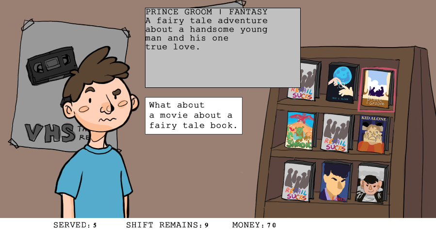 VHS Rental - A retail nightmare