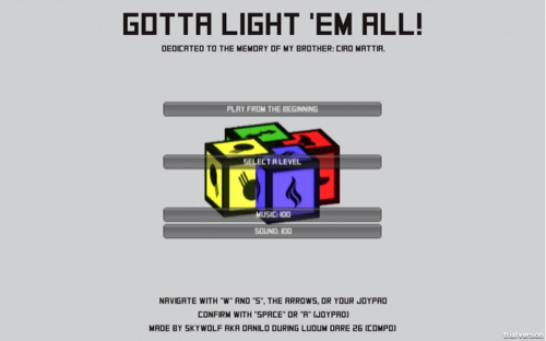 Gotta Light 'em All!