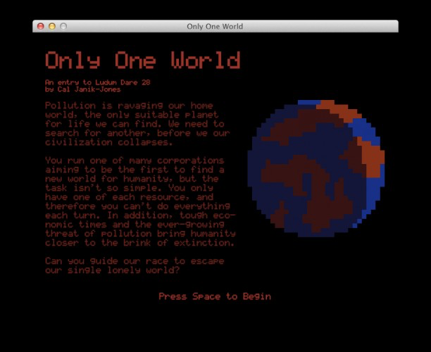 Only One World