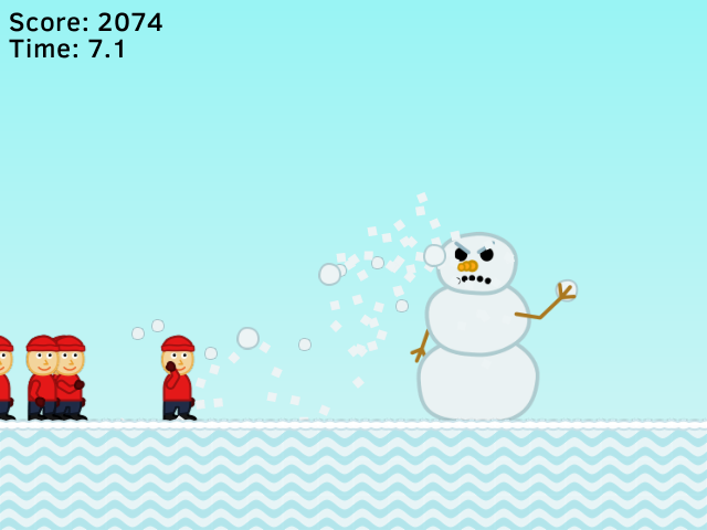Raging Snowman