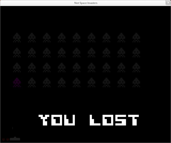 Not Space Invaders