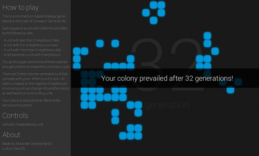 Life of Colonies