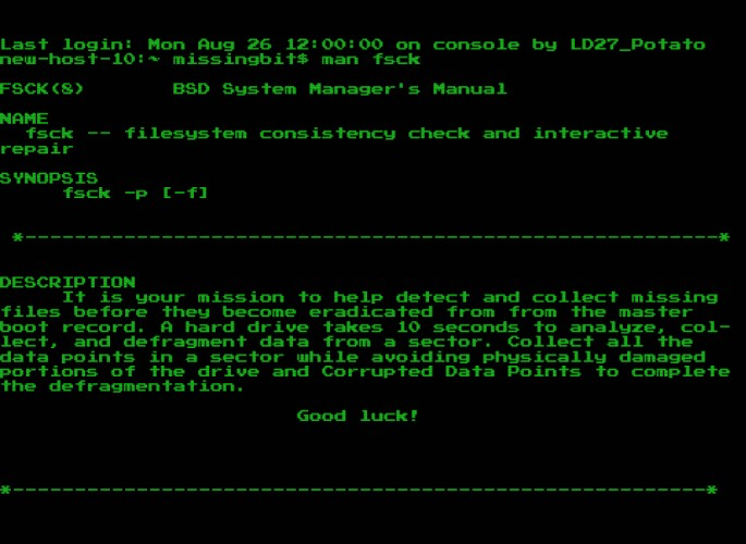 FSCK - A Hard Drive Story