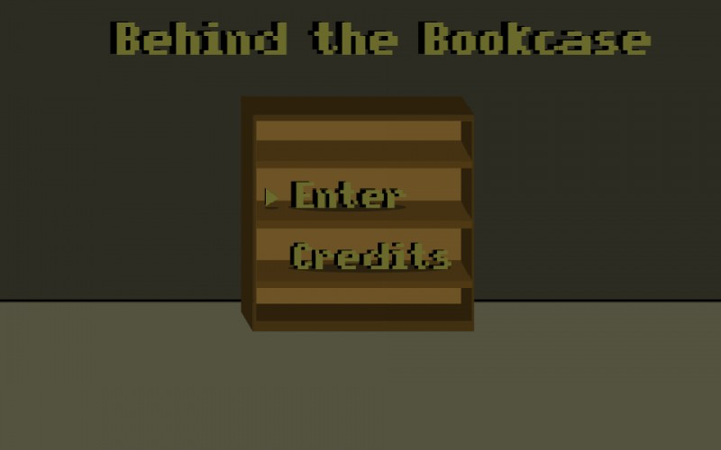 Behind the Bookcase