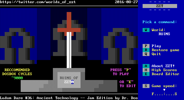 Ruins of ZZT